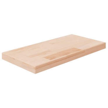 vidaXL Ράφι 40x20x2,5cm από Ακατέργαστο Μασίφ Ξύλο Δρυός 1 τεμ.
