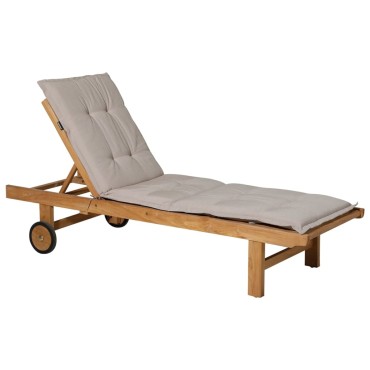 Madison Μαξιλάρι Ξαπλώστρας Panama Ανοιχτό Μπεζ 200x60cm