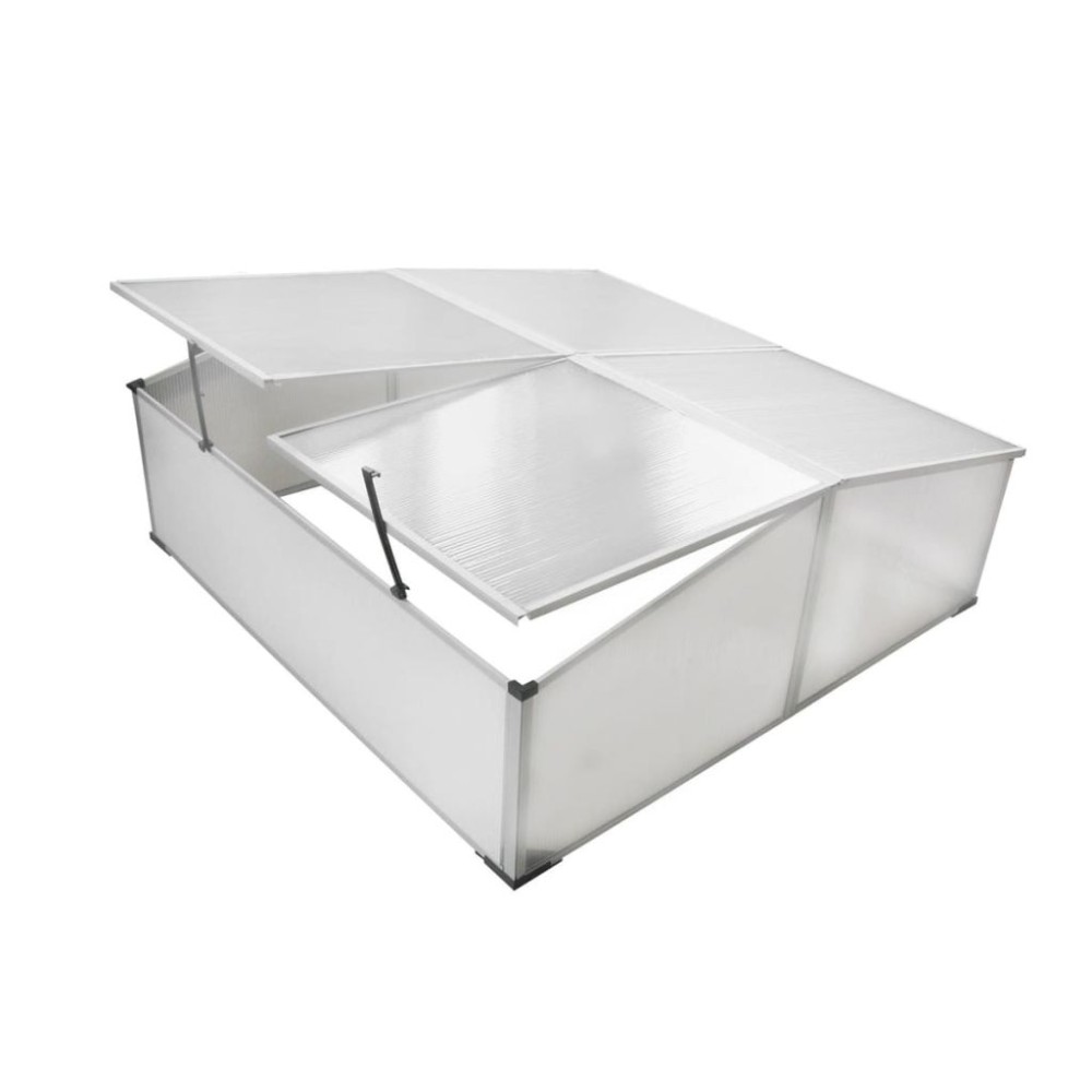 Χαμηλό Θερμοκήπιο 4 Πορτάκια 108x41x110 cm