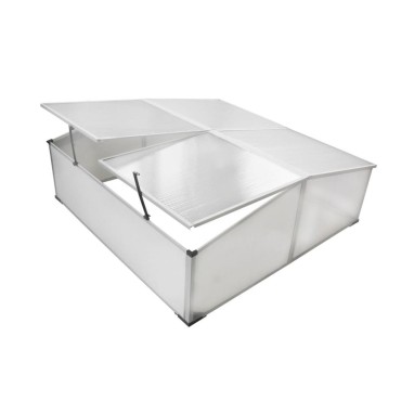Χαμηλό Θερμοκήπιο 4 Πορτάκια 108x41x110 cm