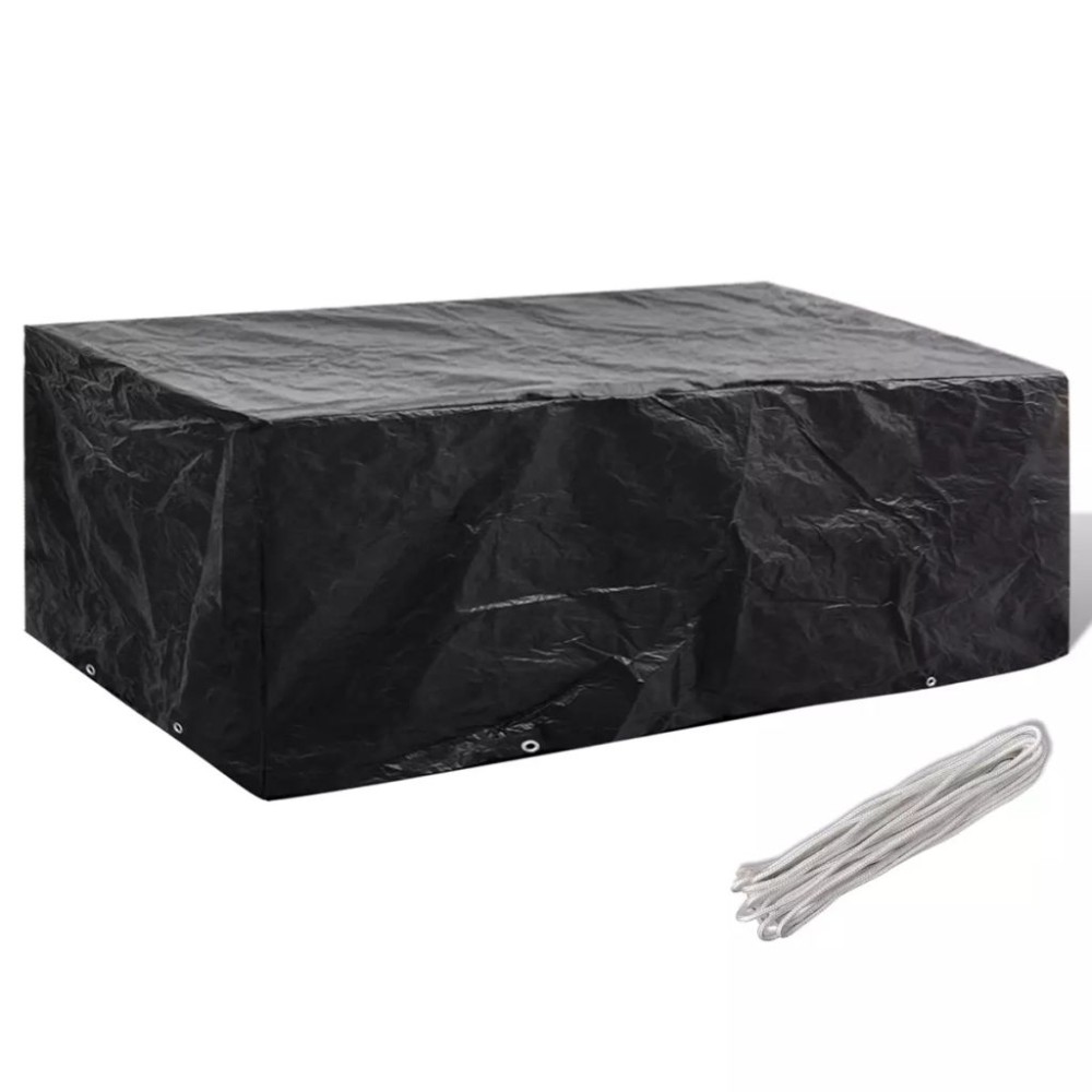 vidaXL Κάλυμμα Επίπλων Κήπου με 8 Κρίκους 200x160x70cm 1 τεμ.