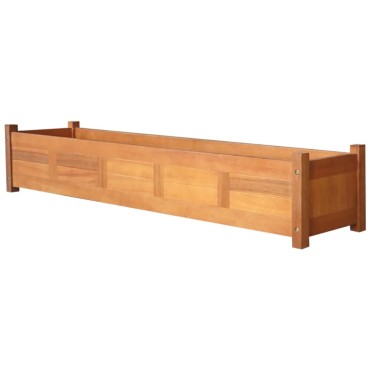 vidaXL Ζαρντινιέρα Υπερυψωμένη 150 x 30 x 25 εκ. από Ξύλο Ακακίας