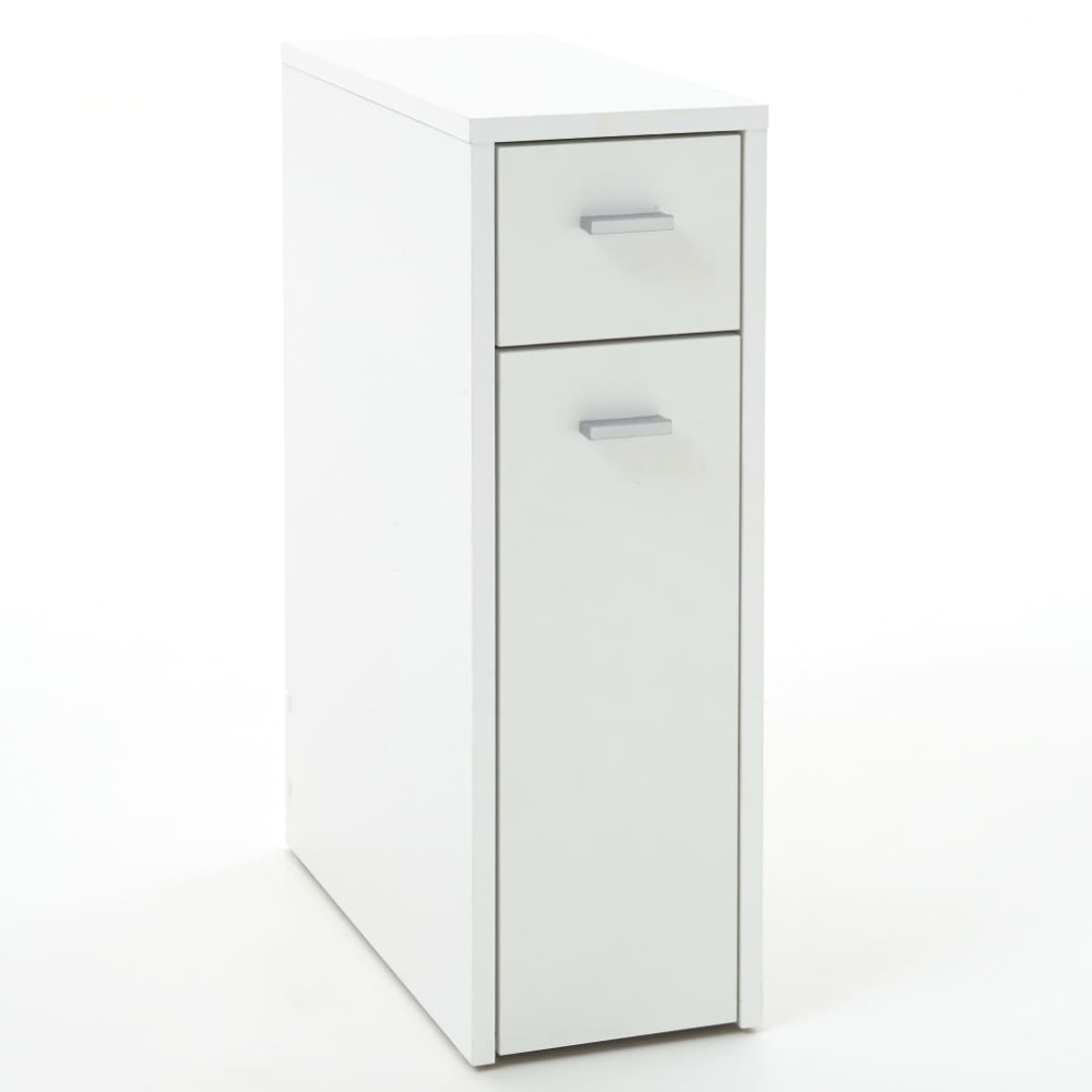 FMD Συρταριέρα με 2 Συρτάρια Λευκή 20x45x61cm