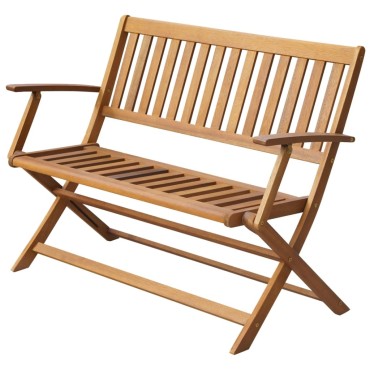 vidaXL Παγκάκι Κήπου από Μασίφ Ξύλο Ακακίας 120x60x89cm 1 τεμ.