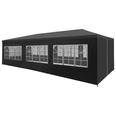 vidaXL Τέντα Εκδηλώσεων Ανθρακί 3 x 9 μ.