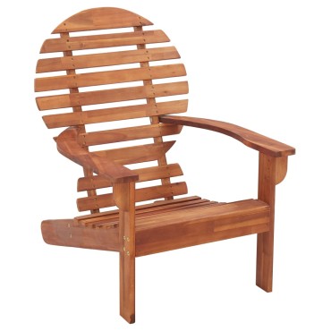 vidaXL Καρέκλα Adirondack από Μασίφ Ξύλο Ακακίας 69x96x89cm 1 τεμ.