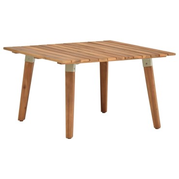 vidaXL Τραπεζάκι Σαλονιού Κήπου 60x60x36cm Μασίφ Ξύλο Ακακίας 1 τεμ.