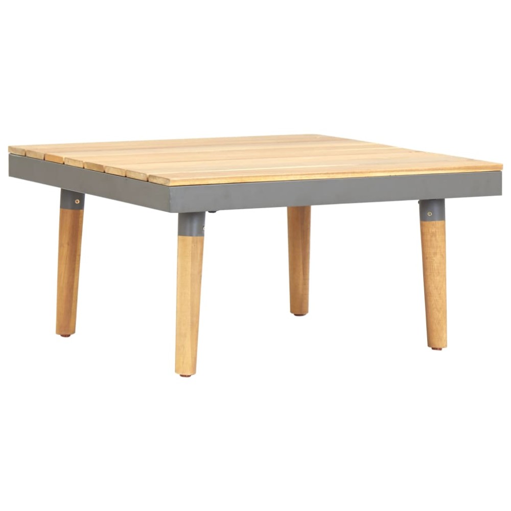 vidaXL Τραπεζάκι Σαλονιού Κήπου 60x60x31,5cm Μασίφ Ξύλο Ακακίας 1 τεμ.