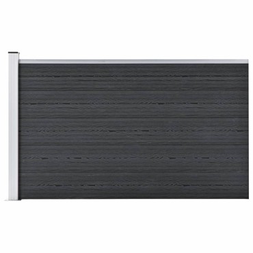 vidaXL Πάνελ Περίφραξης Γκρι 175x105cm από WPC
