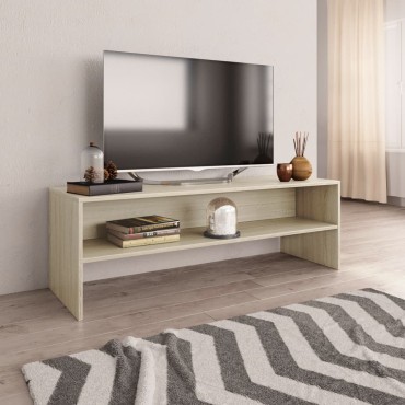 vidaXL Έπιπλο Τηλεόρασης Sonoma Δρυς 120x40x40cm από Επεξ. Ξύλο