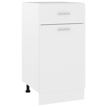 vidaXL Ντουλάπι με Συρτάρι Lyon Λευκό 40x46x81,5cm Επεξ. Ξύλο 1 τεμ.
