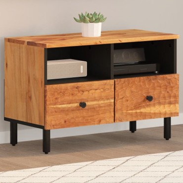vidaXL Έπιπλο Τηλεόρασης 70x33x46cm από Μασίφ Ξύλο Ακακίας