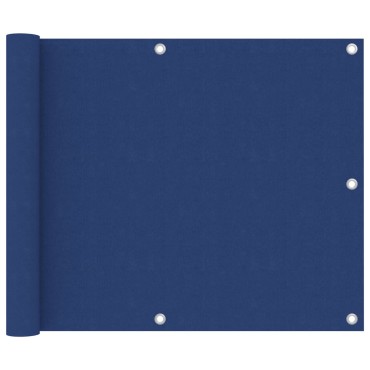 vidaXL Διαχωριστικό Βεράντας Μπλε 75 x 400 εκ. Ύφασμα Oxford