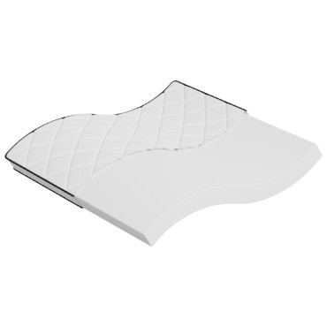 vidaXL Στρώμα Αφρού Medium Soft 200x200cm 1 τεμ. - Διπλό