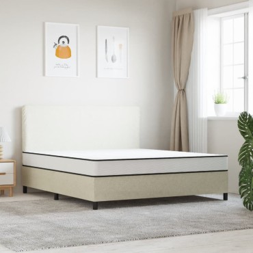 vidaXL Στρώμα με Bonnell Springs Μεσαία Σκληρ. 200x200cm King Size 1 τεμ. - Διπλό
