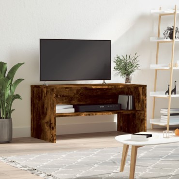 vidaXL Έπιπλο Τηλεόρασης Καπνιστή Δρυς 80x40x40cm Επεξ. Ξύλο