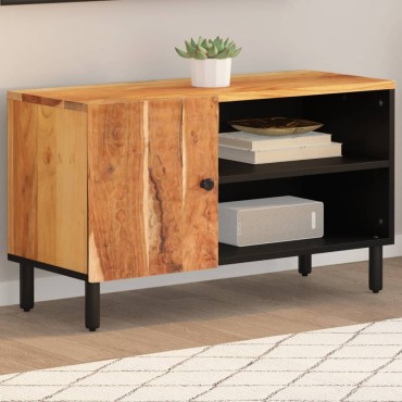 vidaXL Έπιπλο Τηλεόρασης 80x33x46cm από Μασίφ Ξύλο Ακακίας