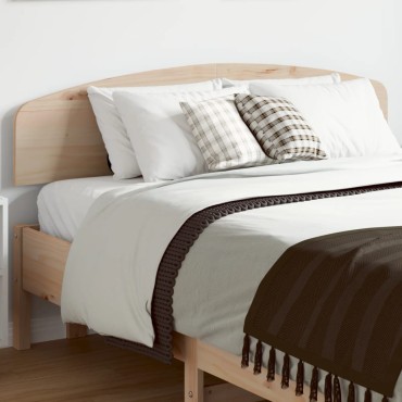 vidaXL Κεφαλάρι από Μασίφ Ξύλο Πεύκου 125,5x3,5x81cm 1 τεμ.