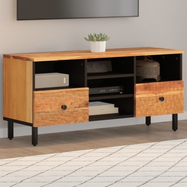 vidaXL Έπιπλο Τηλεόρασης 100x33x46cm από Μασίφ Ξύλο Ακακίας