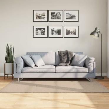 vidaXL Χαλί HUARTE με Κοντό Πέλος Μαλακό/ Πλενόμενο 120x170cm