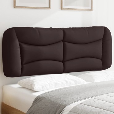 vidaXL Μαξιλάρι για Κεφαλάρι Καφέ Υφασμάτινο 150x15x48cm 1 τεμ.