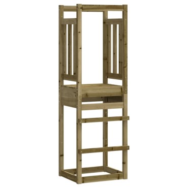 vidaXL Πύργος Παιχνιδιού 53x46,5x169 εκ. από Εμποτισμένο Ξύλο Πεύκου