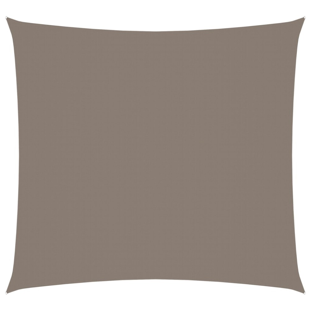 vidaXL Πανί Σκίασης Τετράγωνο Taupe 6 x 6 μ. από Ύφασμα Oxford