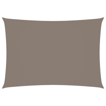 vidaXL Πανί Σκίασης Ορθογώνιο Taupe 2,5 x 4 μ. από Ύφασμα Oxford