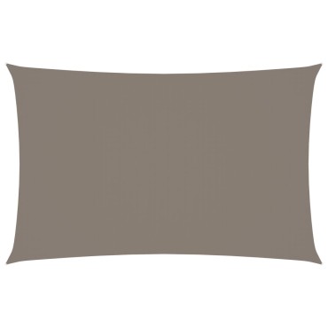 vidaXL Πανί Σκίασης Ορθογώνιο Taupe 5 x 8 μ. από Ύφασμα Oxford