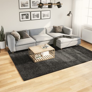 vidaXL Χαλί Shaggy PAMPLONA με Ψηλό Πέλος Μοντέρνο Ανθρακί 200x280cm