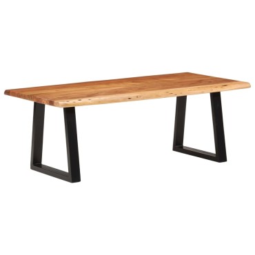 vidaXL Τραπεζάκι Σαλονιού 110x55x40cm από Μασίφ Ξύλο Ακακίας 1 τεμ.
