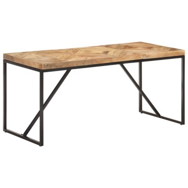 vidaXL Τραπεζαρία 160x70x76cm από Μασίφ Ξύλο Ακακίας/Ξύλο Μάνγκο 1 τεμ.
