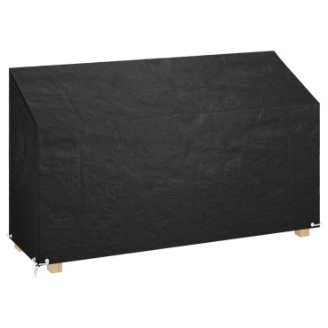 vidaXL Κάλυμμα Παγκακιού με 12 Κρίκους 210x70x70/88cm Πολυαιθυλένιο 1 τεμ.