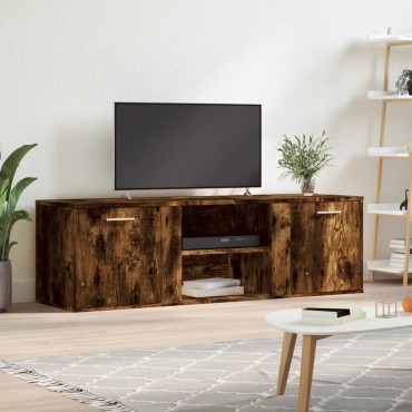 vidaXL Έπιπλο Τηλεόρασης Καπνιστή Δρυς 120x34x37cm Επεξ. Ξύλο