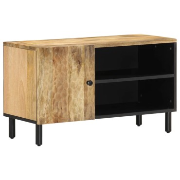 vidaXL Έπιπλο Τηλεόρασης 80x31x46cm από Μασίφ Ξύλο Μάνγκο