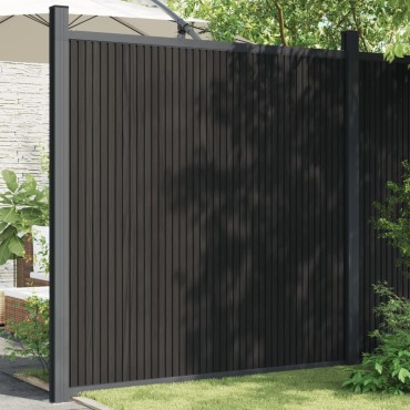 vidaXL Πάνελ Περίφραξης Γκρι 173x186cm από WPC