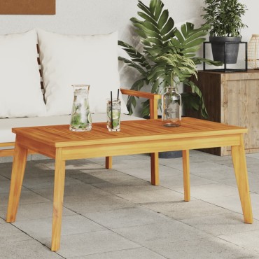 vidaXL Τραπεζαρία Κήπου 100x55x45cm Μασίφ Ξύλο Ακακίας