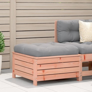 vidaXL Υποπόδιο Κήπου 62x63,5x32cm από Μασίφ Ξύλο Ψευδοτσούγκας 1 τεμ. Γωνιακός