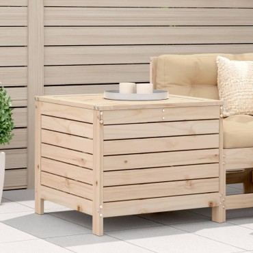 vidaXL Υποπόδιο Κήπου 62x63,5x53,5cm από Μασίφ Ξύλο Πεύκου 1 τεμ. Γωνιακός