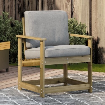 vidaXL Καρέκλα Κήπου 62x56x77cm από Εμποτισμένο Ξύλο Πεύκου