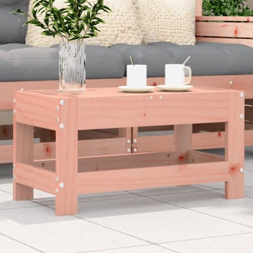 vidaXL Υποπόδιο Κήπου 62x30x32cm από Μασίφ Ξύλο Ψευδοτσούγκας 1 τεμ. Γωνιακός