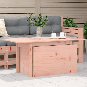 vidaXL Τραπέζι Κήπου 100x50x75cm από Μασίφ Ξύλο Ψευδοτσούγκας