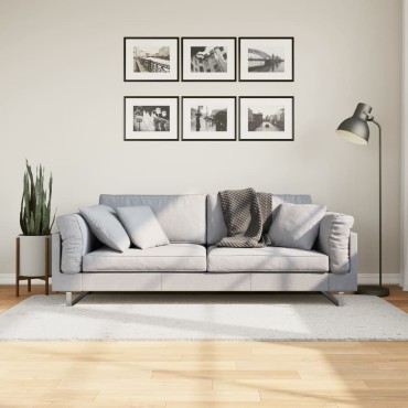 vidaXL Χαλί OVIEDO με Κοντό Πέλος Κρεμ 100x200cm
