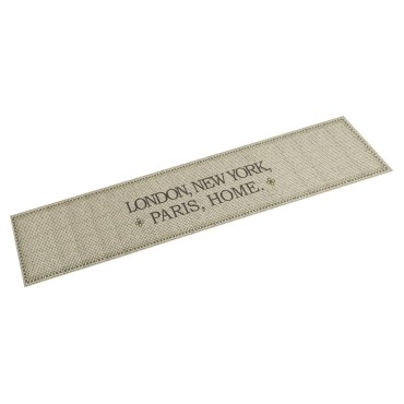 vidaXL Χαλί Κουζίνας Πλενόμενο Σχέδιο Capital Home 60x300 εκ. Βελούδο