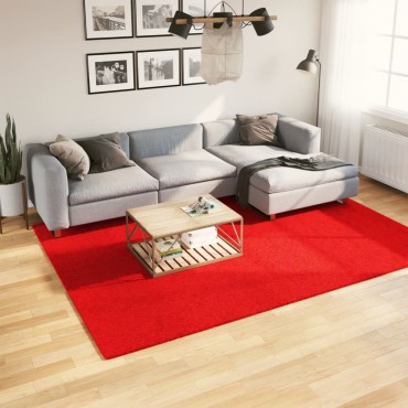 vidaXL Χαλί OVIEDO με Κοντό Πέλος Κόκκινο 200x280cm