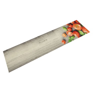 vidaXL Χαλί Κουζίνας Πλενόμενο Σχέδιο Tomatoes 60 x 300 εκ. Βελούδινο