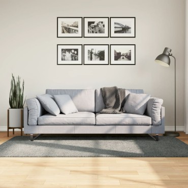 vidaXL Χαλί Shaggy PAMPLONA με Ψηλό Πέλος Μοντέρνο Πράσινο 100x200cm