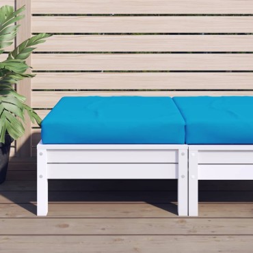vidaXL Μαξιλάρια Παλέτας Αν. Μπλε 60x60x9,5cm από Ύφασμα Oxford