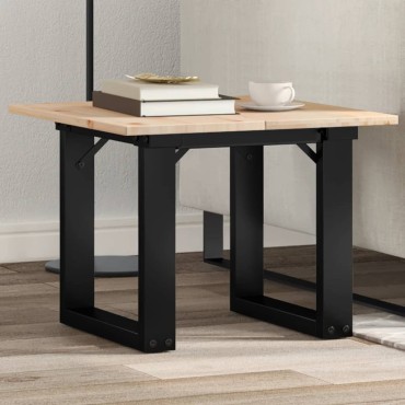 vidaXL Πόδια Τραπεζιού Σαλονιού σε Σχήμα «Ο» 40x40x33cm Ατσάλι 1 τεμ.