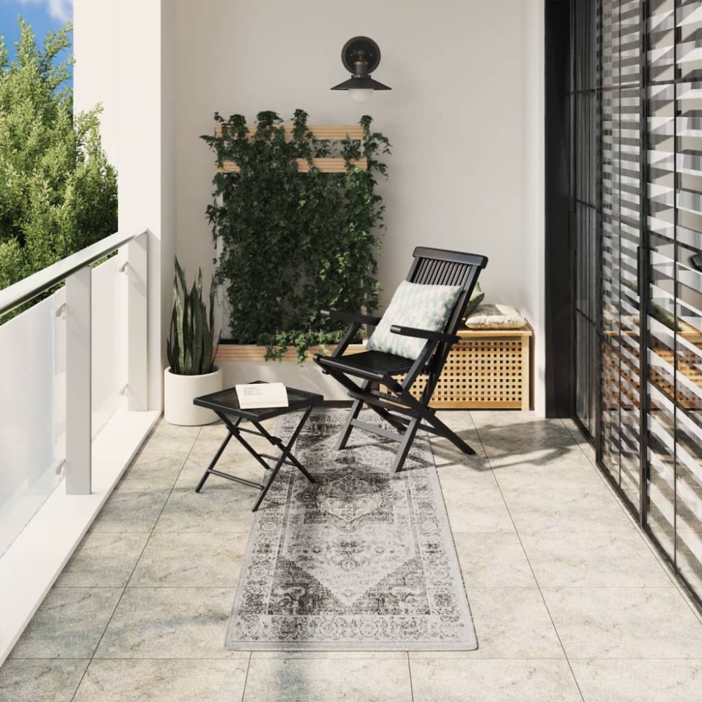 vidaXL Χαλί ARBIZU Vintage Σχέδιο Εσωτ. / Εξωτερ. Χώρου 80x250cm